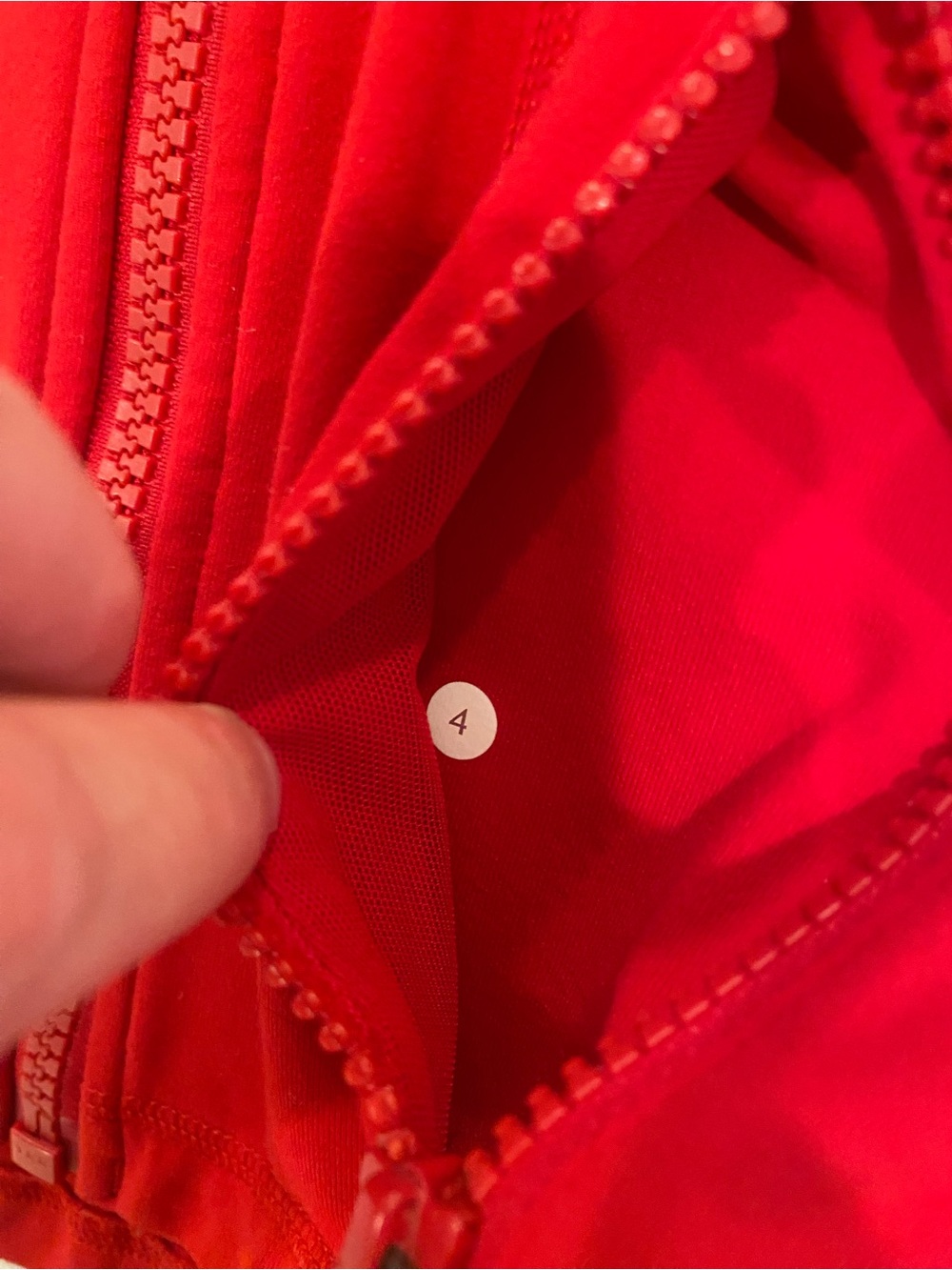 lululemon athletica Red Full-Zip Bomber Jacket - Picture 2 of 3